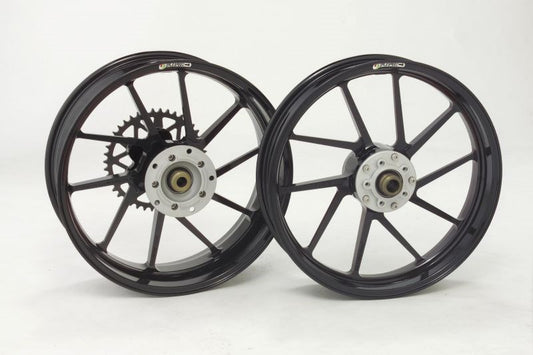 FRONT WHEEL TYPE-R G-Coat Gloss Black 350-17 1pc. for CBR900RR CBR1100XX/CB400SF V-2/3/REVO (incl. ABS models)