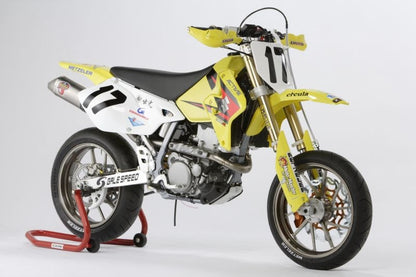 リアホイール TYPE-R ソリッドホワイト 450-17 1本入 DR-Z400S/SM 00-09