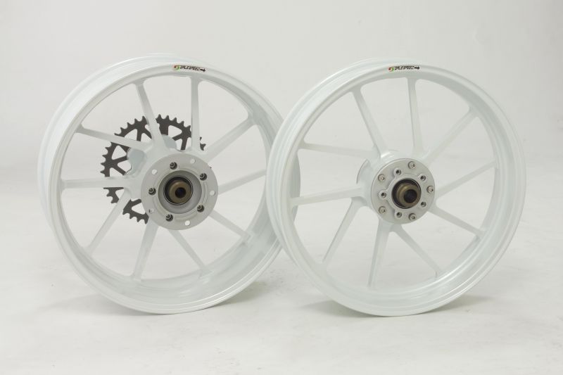 リアホイール TYPE-R ソリッドホワイト 600-17 1本入 B-KING(ABS) 08-11