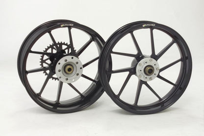 フロントホイール TYPE-R Gコート グロスブラック 350-17 1本入 DR-Z400S/SM 00-09