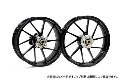アルミ鍛造ホイール タイプR グロスブラック F 350-17 1本 SV650/X