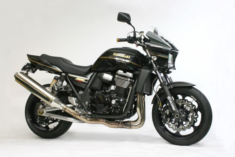 FRONT WHEEL TYPE-N GLOSS BLACK 350-17 1pc. ZRX1200 DAEG 09-16