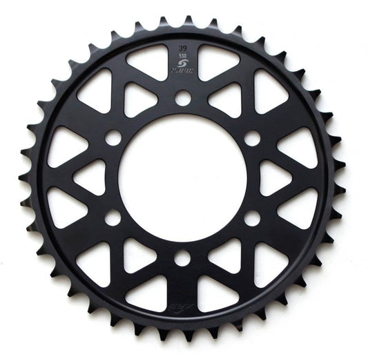 17621H スプロケット ブラック 525×44T アルミ製 モリブデントリートメント