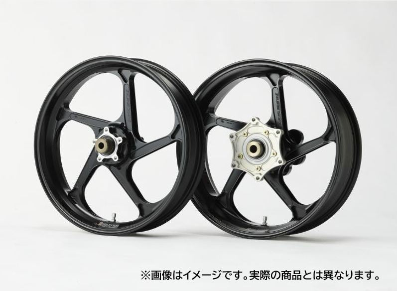 Aluminum forged wheel Type GP1S Semi-gloss black R 600-17 1 pc CBR1000RR