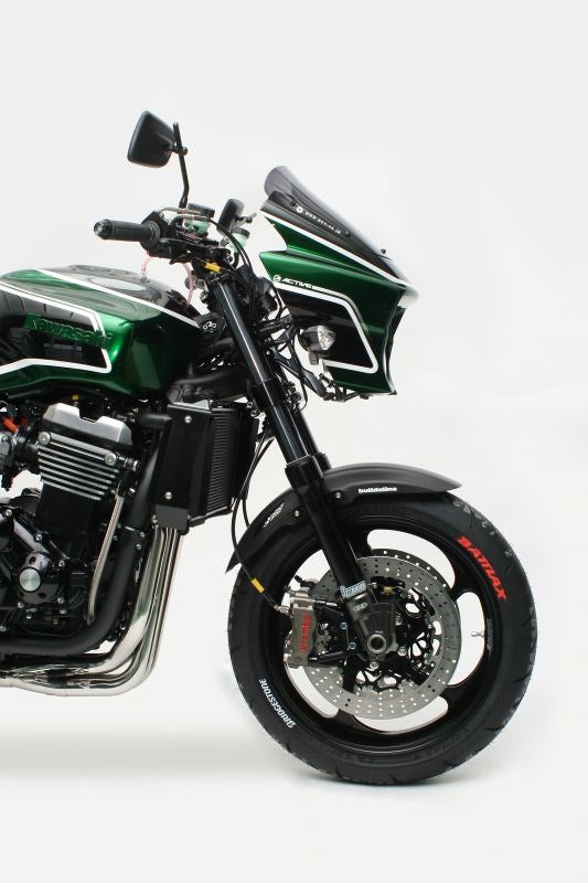 フロントホイール TYPE-GP1S 半ツヤブラック 350-17 1本入 ZRX1200 DAEG 09-16/Z1000 07-09