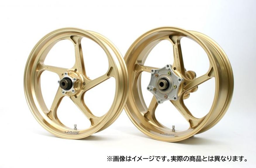 アルミ鍛造ホイール タイプGP1S ゴールド F 350-17 1本 ニンジャ ZX-4R