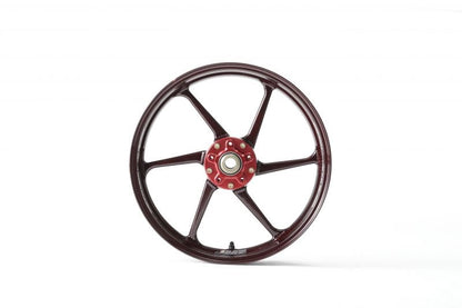 FRONT WHEEL TYPE-D Candy Red Coat Titanium Bolt Red 350-17 1 pc. MV AGUSTA F4 07-09