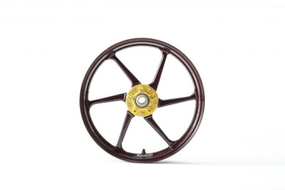 フロントホイール TYPE-D キャンディレッドコート チタンボルト ゴールド 350-17 1本入 MV AGUSTA F4 07-09