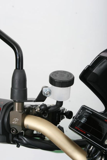 タンクステー クランプミラーホルダー(M10)用 TYPE-4/アップハン用 クラッチ VRE/RE/VRC/RM共通 GS15タンク対応