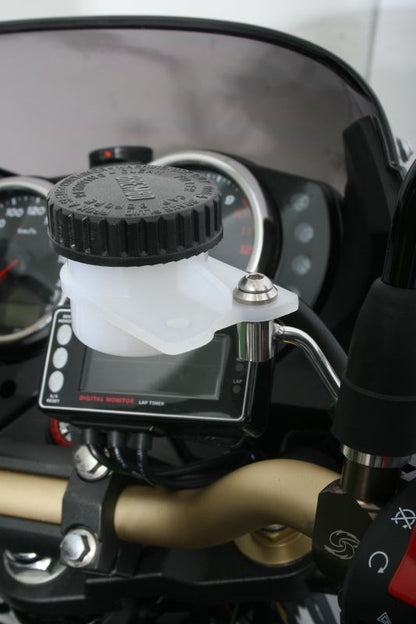 タンクステー クランプミラーホルダー(M10)用 TYPE-8(棒)/アップハン用 ブレーキ VRE/RE/VRC/RM共通 GS32タンク対応