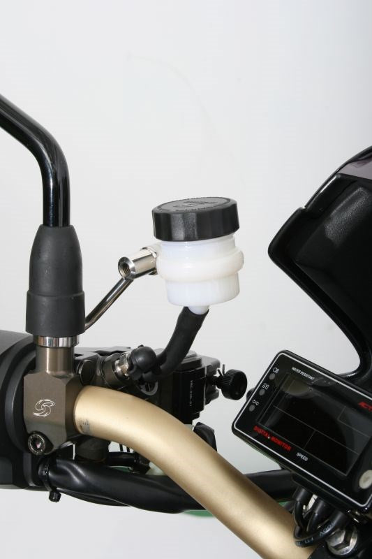 タンクステー クランプミラーホルダー(M10)用 TYPE-9(棒)/アップハン用 クラッチ VRE/RE/VRC/RM共通 GS15タンク対応