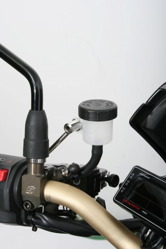 タンクステー クランプミラーホルダー(M10)用 TYPE-9(棒)/アップハン用 クラッチ VRE/RE/VRC/RM共通 GS15タンク対応