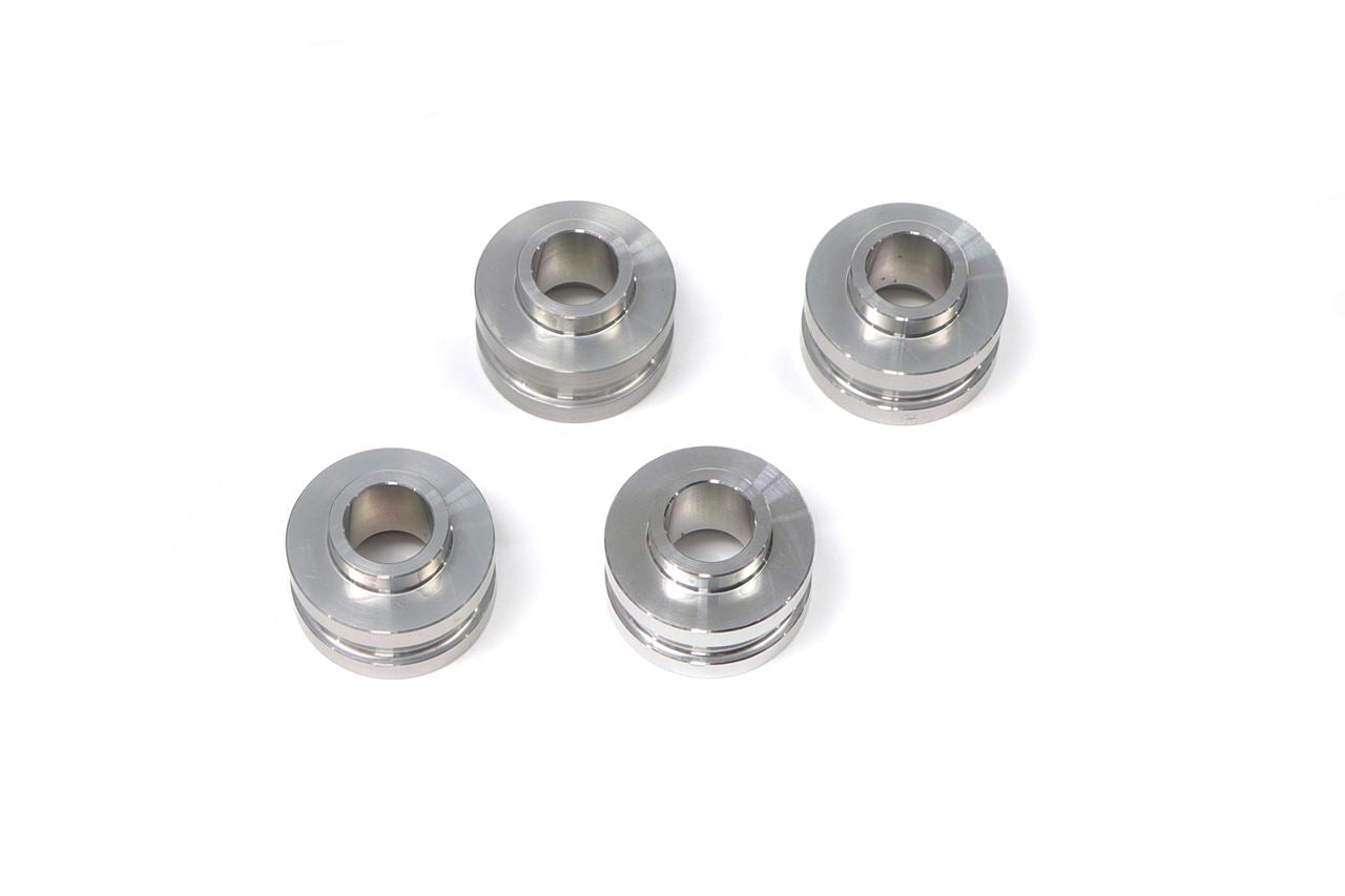 Offset collar, silver, 12.5mm, front convex/back concave, 4 pcs