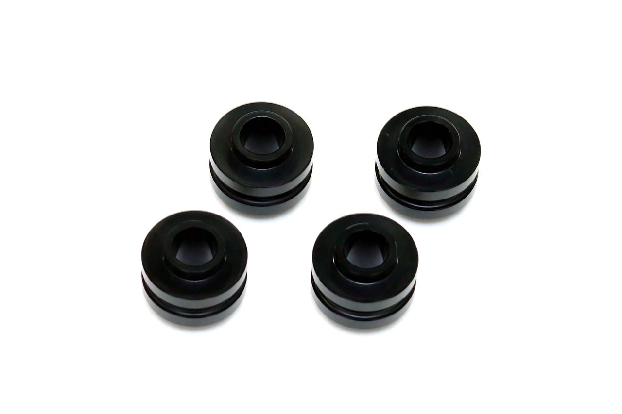 オフセットカラー ブラック 12mm(表凸/裏凸) 4個入