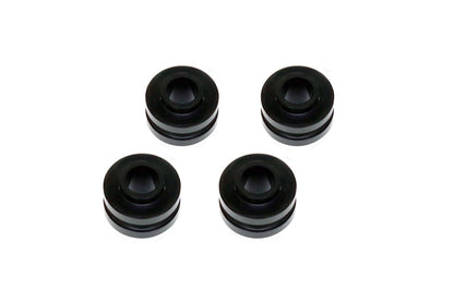 Offset Color Black 13mm (Front Convex/Back Concave) 4pcs.