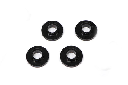 Offset collar black 3.5mm (front convex / back flat) 4 pcs