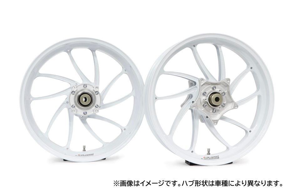 Forged Aluminum Wheels Type SB1 Solid White R 550-17 1pc MT-09 Tracer9 XSR900