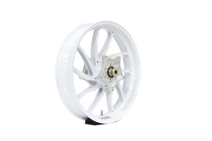 アルミ鍛造ホイール TYPE-SB1 ソリッドホワイト フロント 350-17 ZX-4RR/ZX-4R SE 23-25