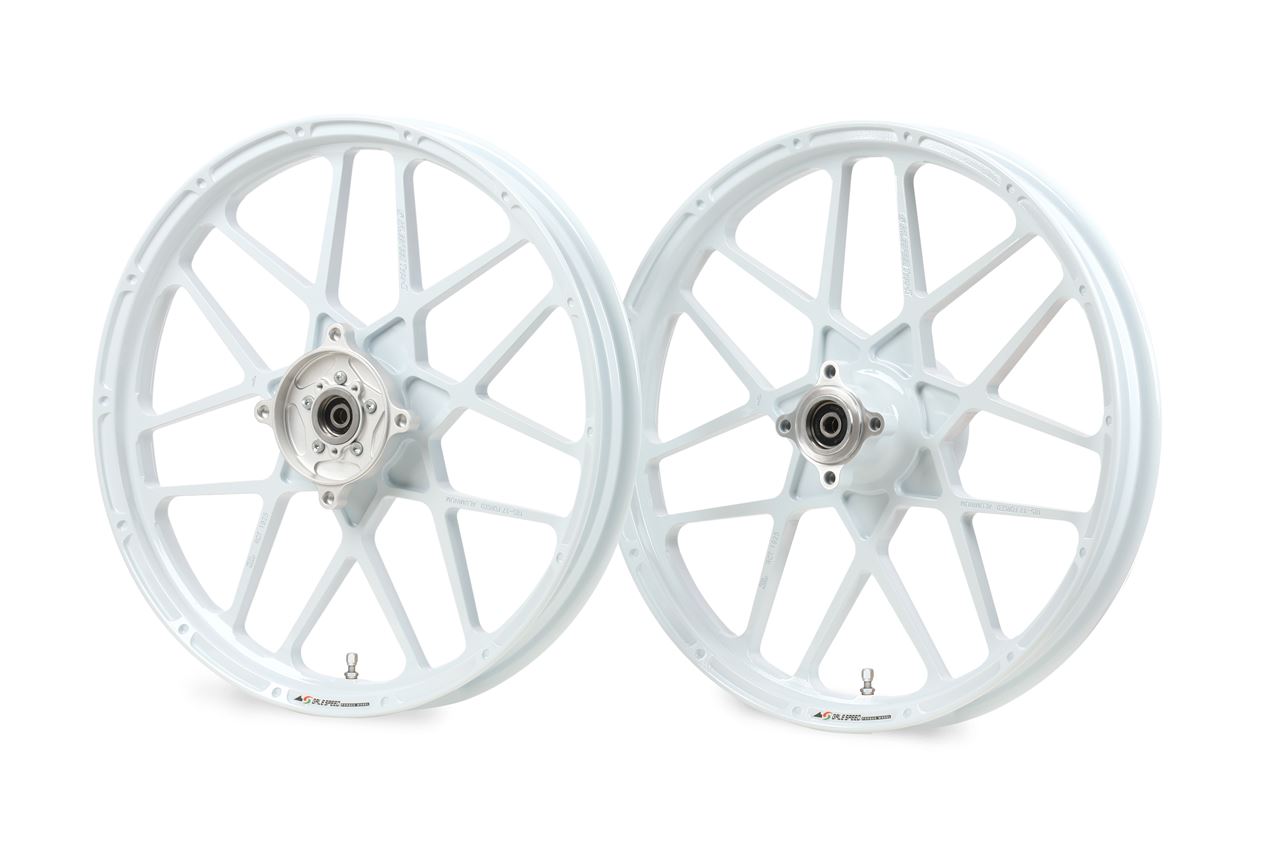 Aluminum Forged Wheels TYPE-X Solid White Front 185-17 CT125 Hunter Cub (ABS) 20-25
