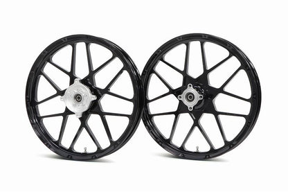 アルミ鍛造ホイール TYPE-X グロスブラック フロント 185-17 CT125 ハンターカブ(ABS) 20-25