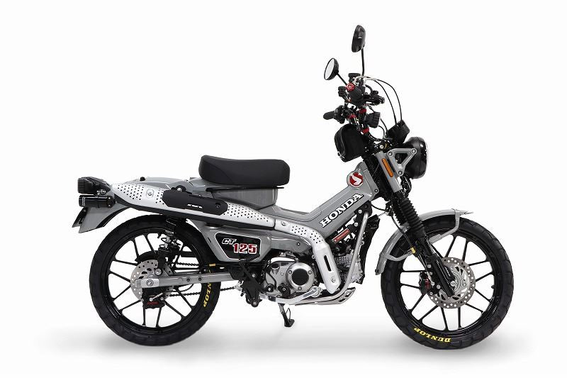 アルミ鍛造ホイール TYPE-X グロスブラック フロント 185-17 CT125 ハンターカブ(ABS) 20-25