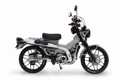アルミ鍛造ホイール TYPE-X グロスブラック フロント 185-17 CT125 ハンターカブ(ABS) 20-25