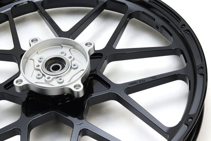 アルミ鍛造ホイール TYPE-X グロスブラック リア 185-17 CT125 ハンターカブ(ABS) 20-25