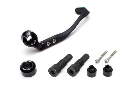 Brake Lever Guard & Bar End Full Set G Black for Yamaha M16