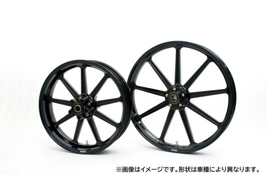 Forged Aluminum Wheels 9S Gloss Black (Glass Coating) R 450-18 1 pc Sportster XL1200CX