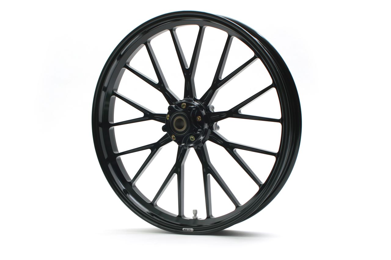 Forged Aluminum Wheels S18 Gloss Black (Glass Coated) R 450-17 1 pc. Softail