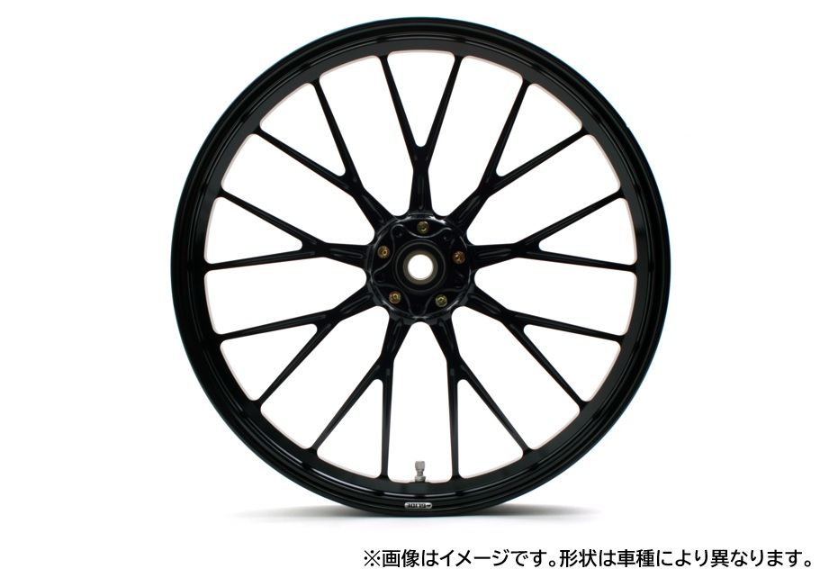 Forged Aluminum Wheels S18 Gloss Black (Glass Coated) R 450-17 1 pc. Softail