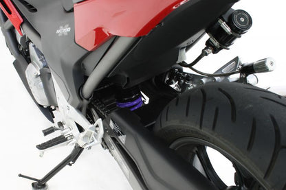 Rear Shock with Hose-Connected Reservoir and HPA T461 Monoshock NC750X NC700X
