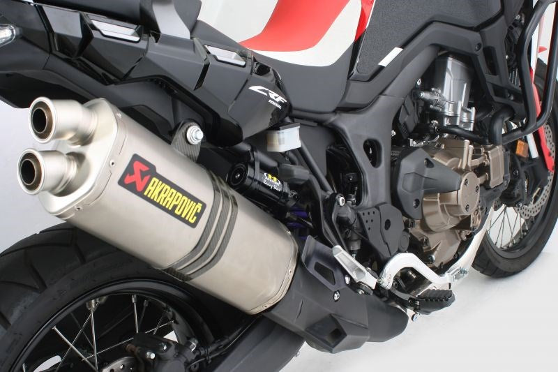 Rear shock with remote reservoir and HPA T461 Monoshock CRF1000L