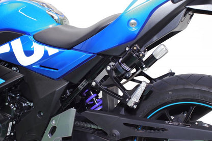Rear shock with remote reservoir and HPA T461 Monoshock GSX250R