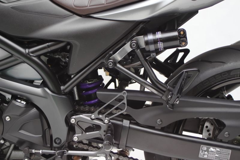 Rear Shock Hose Type Tank with HPA T461 Monoshock SV650 SV650X