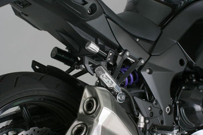 Rear shock with remote reservoir and HPA, T461 Monoshock for Ninja 1000