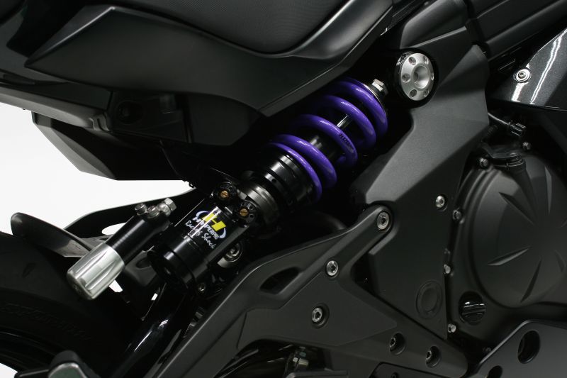 Rear Shock Piggyback Body with HPA T467 Monoshock Ninja 400/650