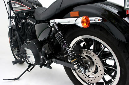 Rear shock, emulsion body, T360, non-height adjustable, twin, 296mm/11.5 inches, Sportster XL1200, XL883N