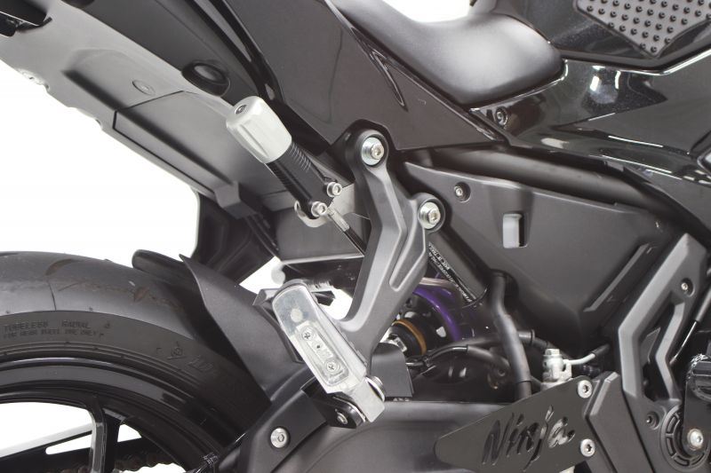 Rear Shock Street Box with HPA Mono 460 Emulsion Body Ninja 650