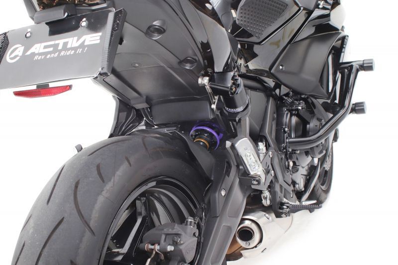 Rear Shock Street Box Mono 461 with Hose-Attached Reservoir for Ninja 650