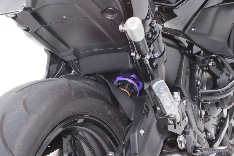 Rear Shock Street Box HPA Mono 461 with Hose Tank Type Ninja 650