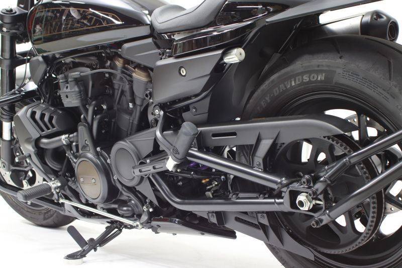 Rear Shock Street Box with HPA Mono 460 Emulsion Body Sportster S