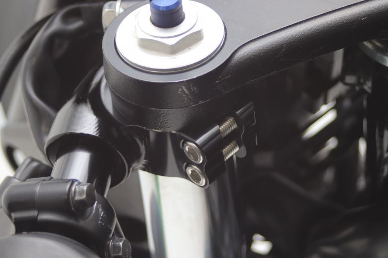 セパレートハンドルキット ダイレクトタイプ ブラックアルマイト φ35 汎用