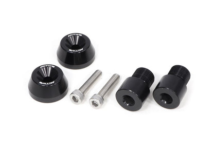 Aluminum Bar Ends for Yamaha, M16 Adapter, Black, φ30-L15, Left and Right Set