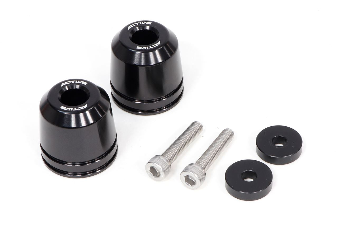 For YAMAHA M6 Colored Aluminum Bar Ends Black φ33-L33 Set of Left and Right