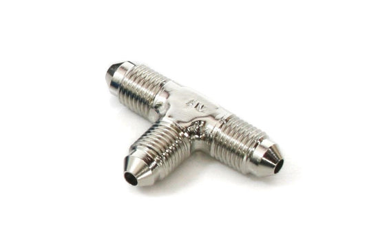 3-Way Adapter, Aluminum, AN Male x 3, Plated