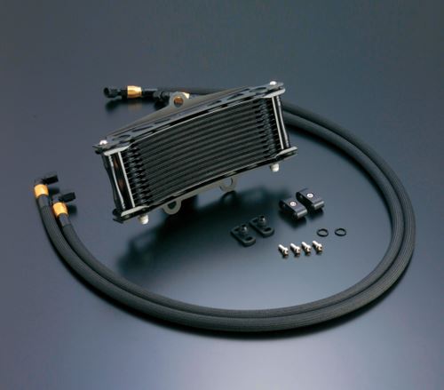 Oil Cooler Kit, Side-mount Round #6 9-13R, Thermo-compatible Kit, ZEPHYR400/X