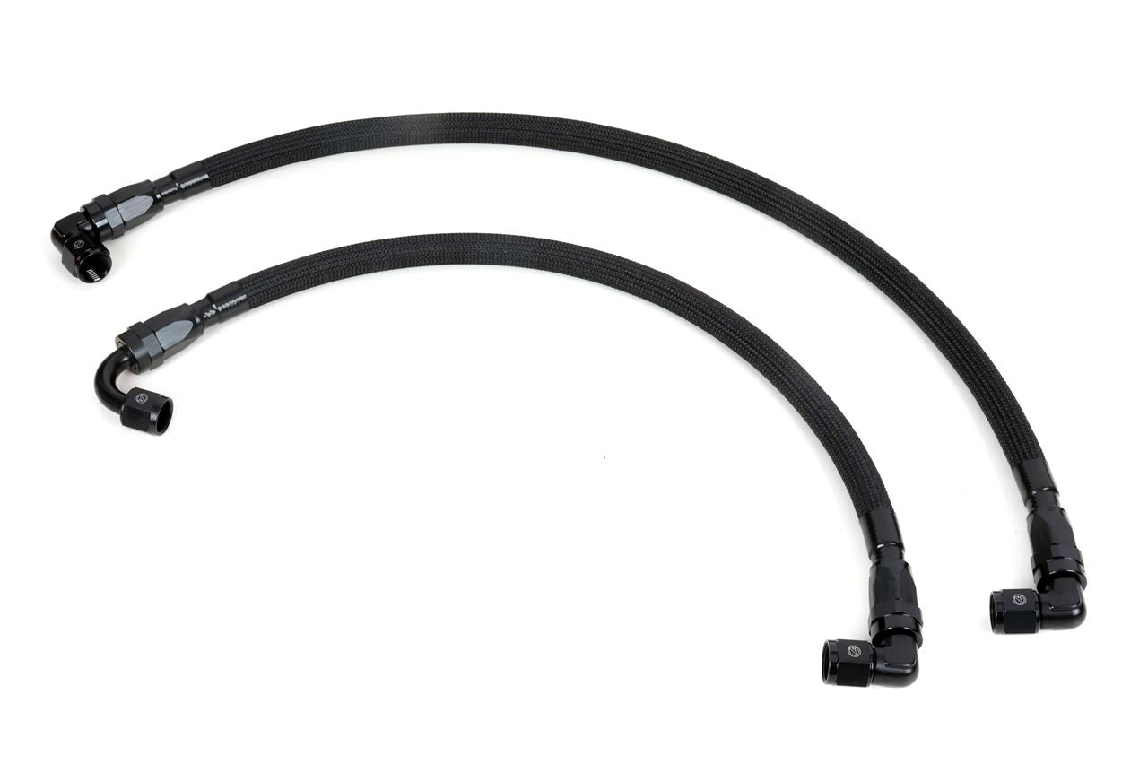 オイルクーラーキット サイド廻しラウンド #8 9-13R ブラック仕様 Z1/Z2/Z750FX-1/Z1000MK2