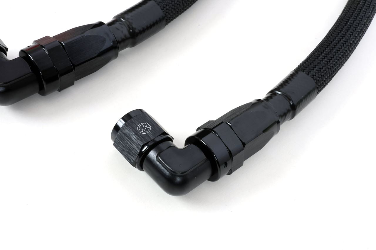 Oil Cooler Kit, Side-Mounted Round, #8 9-13R, Thermostat-Compatible Kit, Black Specifications, Z1/Z2/Z750FX-1/Z1000MK2