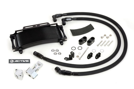 Oil Cooler Kit, Upper Rear, Round #8, 9-13R, Black Specification, Z1/Z2/Z750FX-1/Z1000MK2